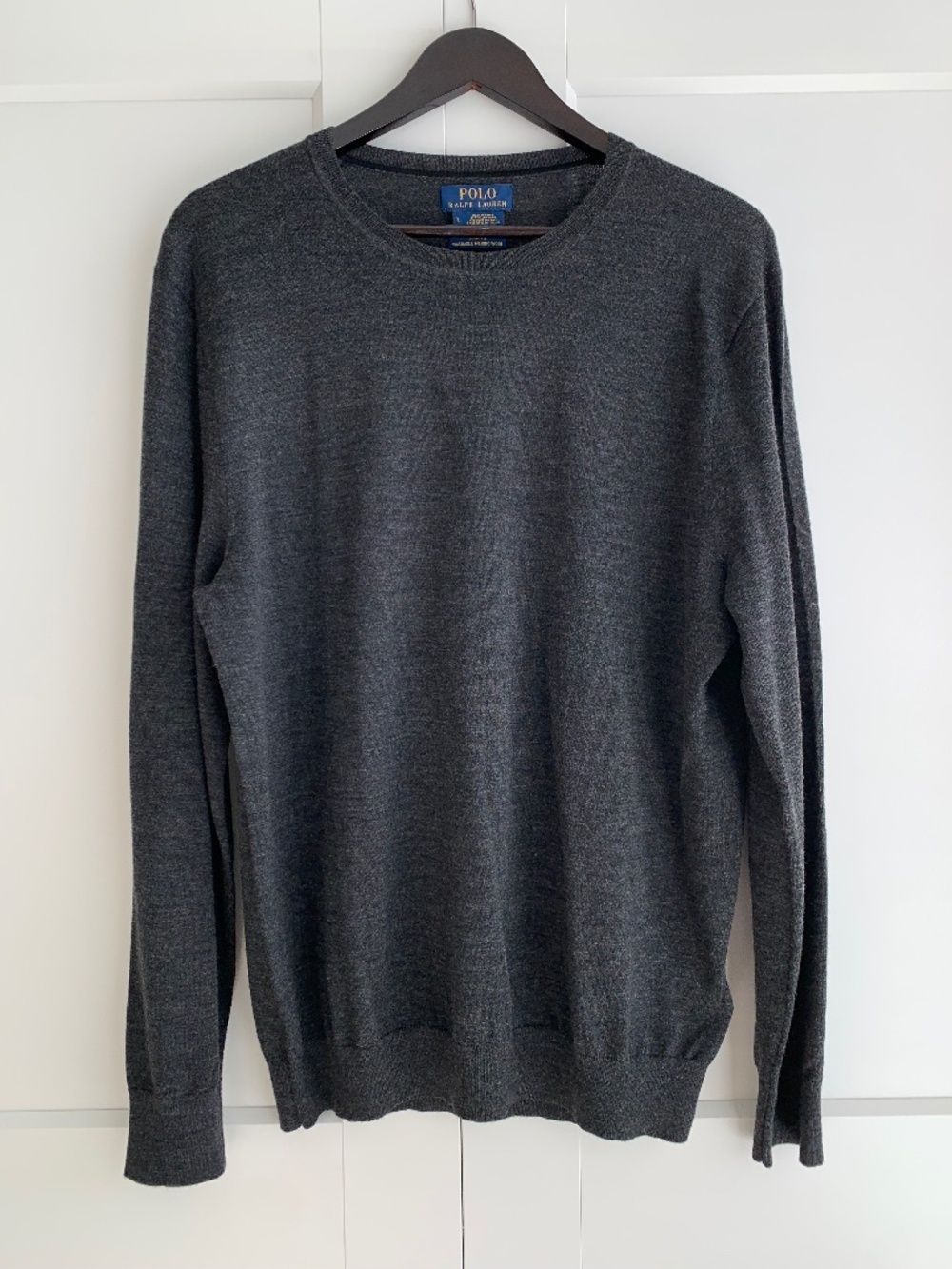 Polo Ralph Lauren 100% Merino Wool lightweight sweater size L